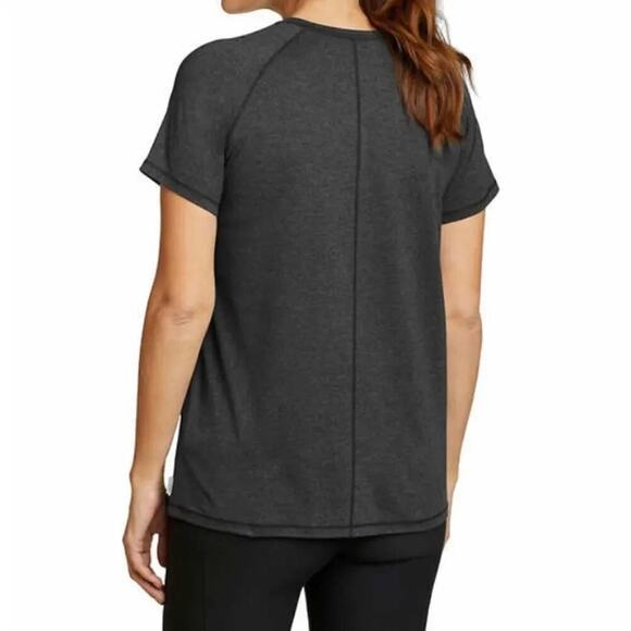 Eddie Bauer Women's Active Shirt Tee’s Size XL Black & Blue NWT - Picture 8 of 10